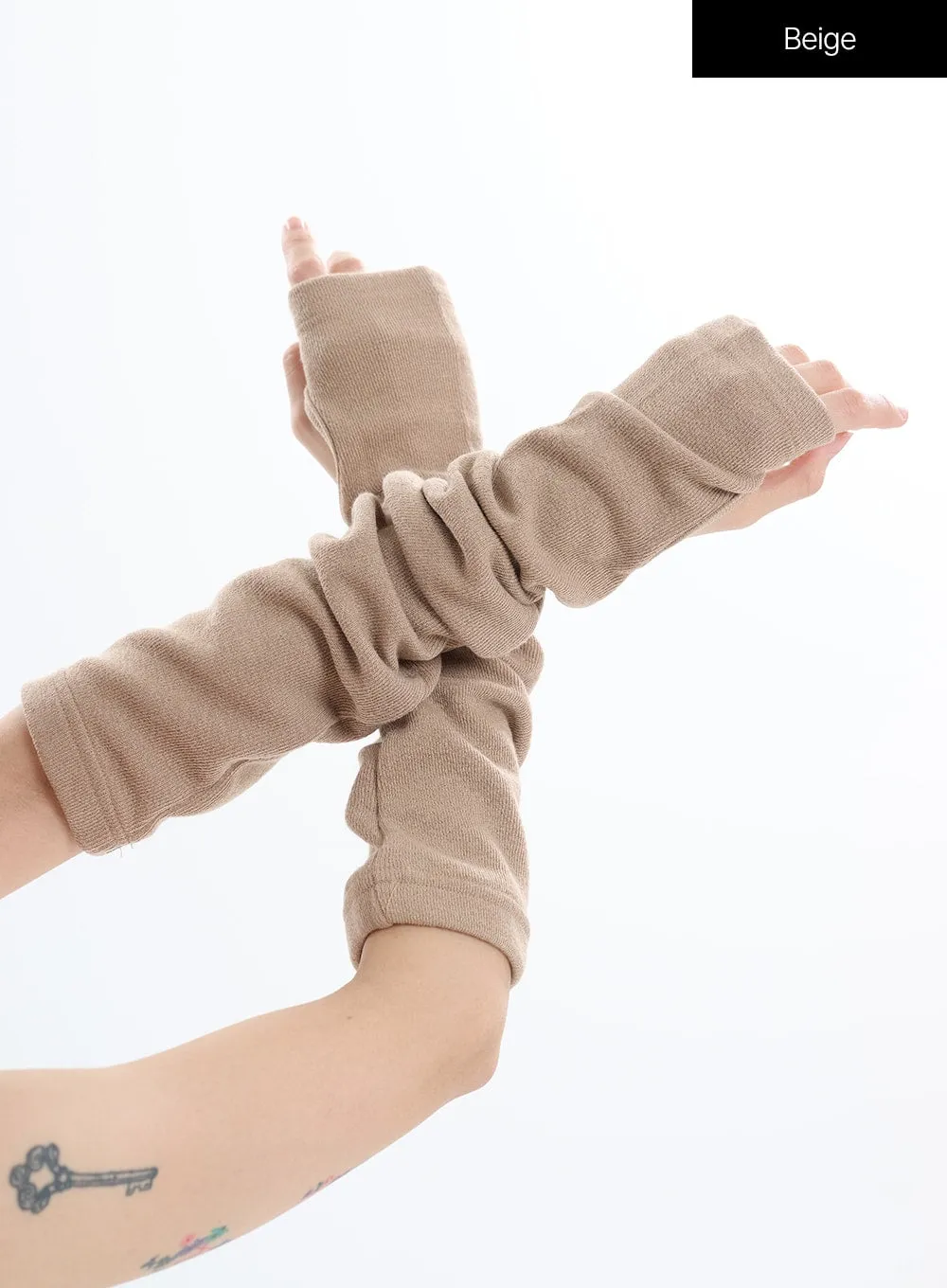 Solid Fingerless Gloves IF413