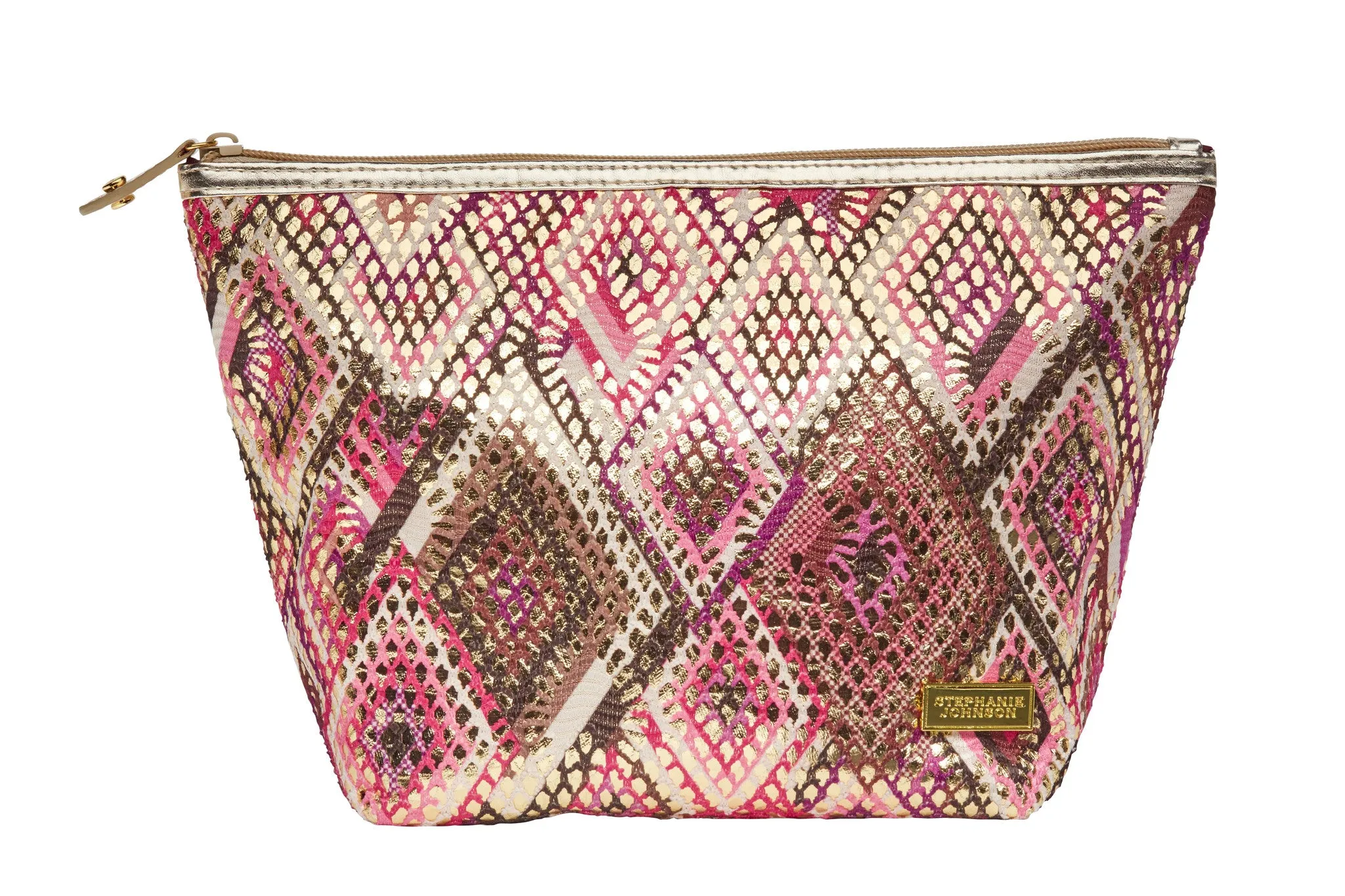 Stephanie Johnson Laura Large Trapezoid Cosmetic Case (2 colors)