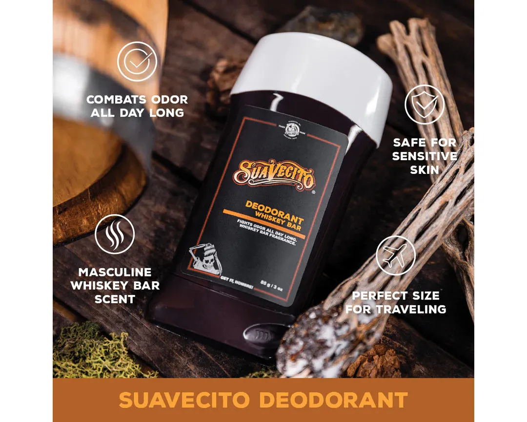 Suavecito Whiskey Bar Deodorant