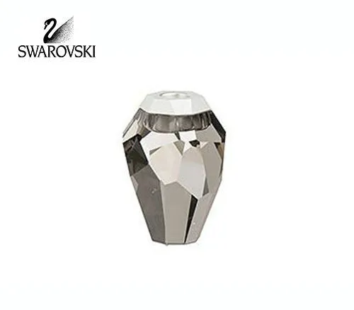 Swarovski Satin Crystal Candle Holder Silex #892545 VERY RARE!