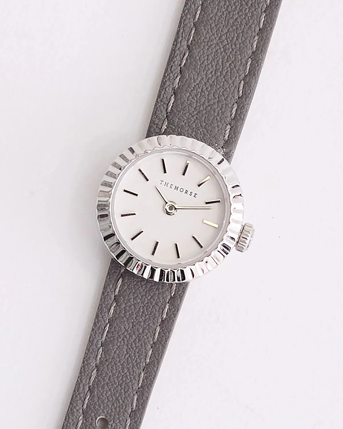 The Dot Watch || Dove Grey