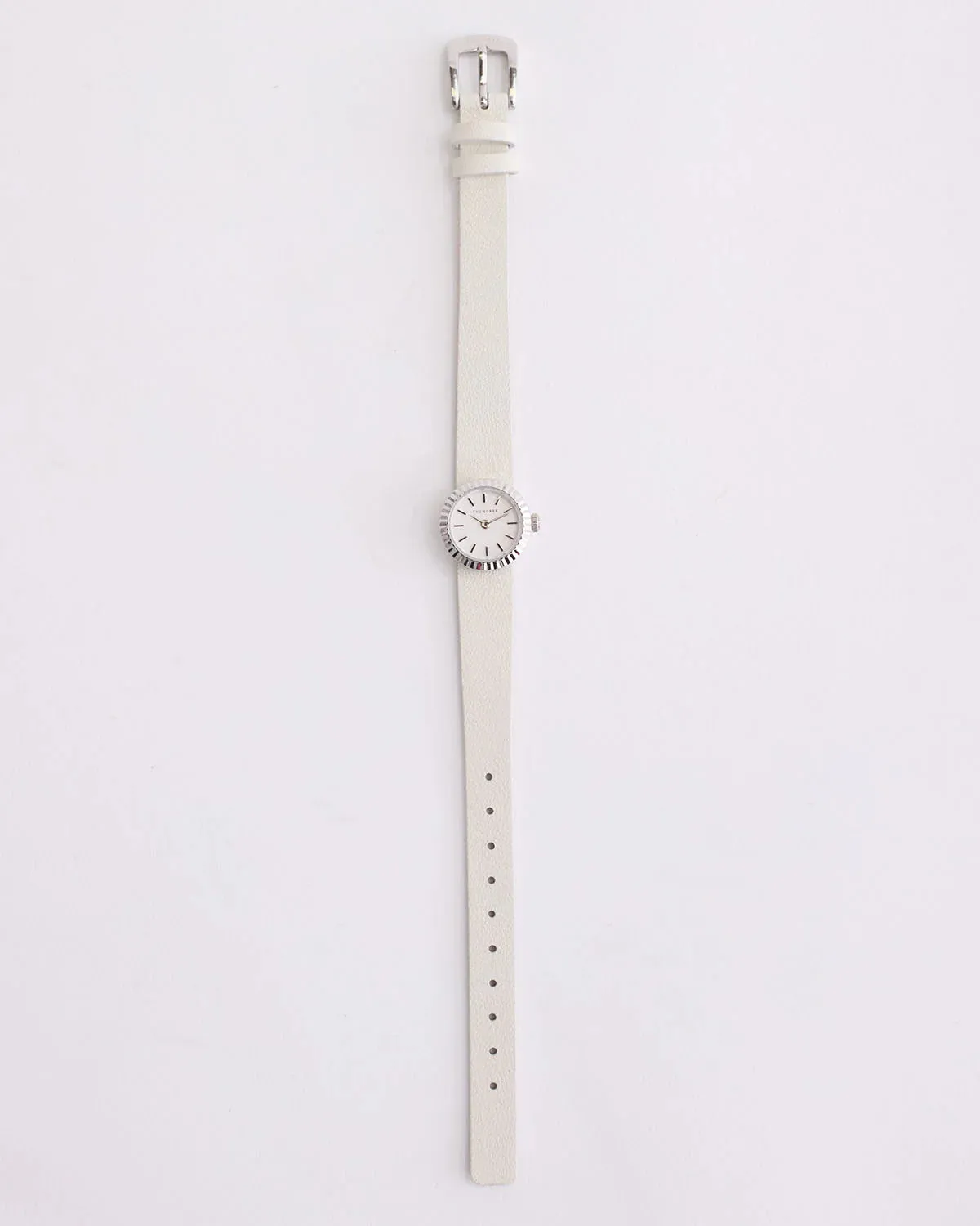 The Dot Watch || Milk Leather