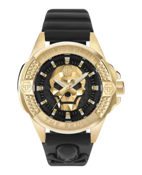 The $kull Leather Watch