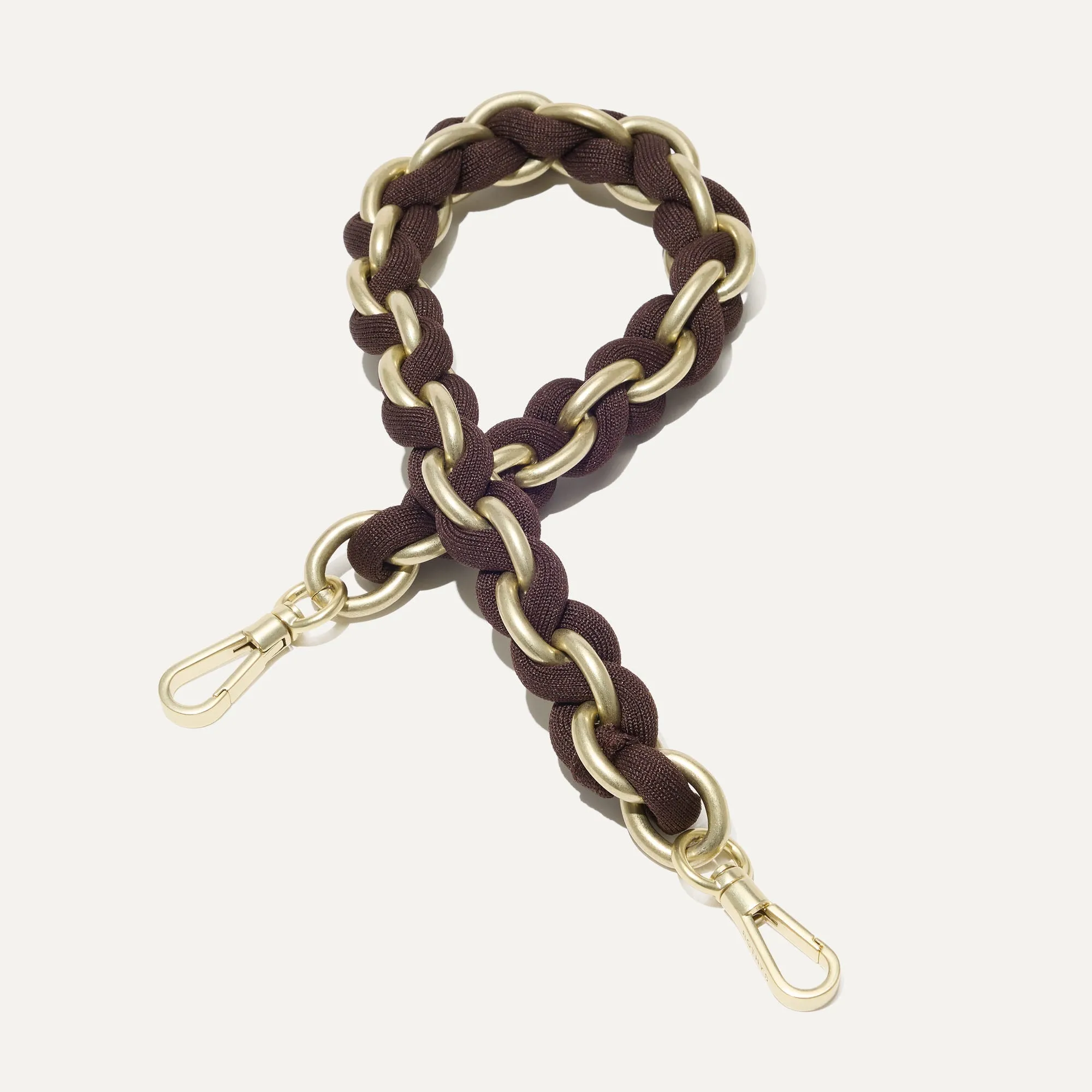 The Shoulder Strap in Chocolate Chain