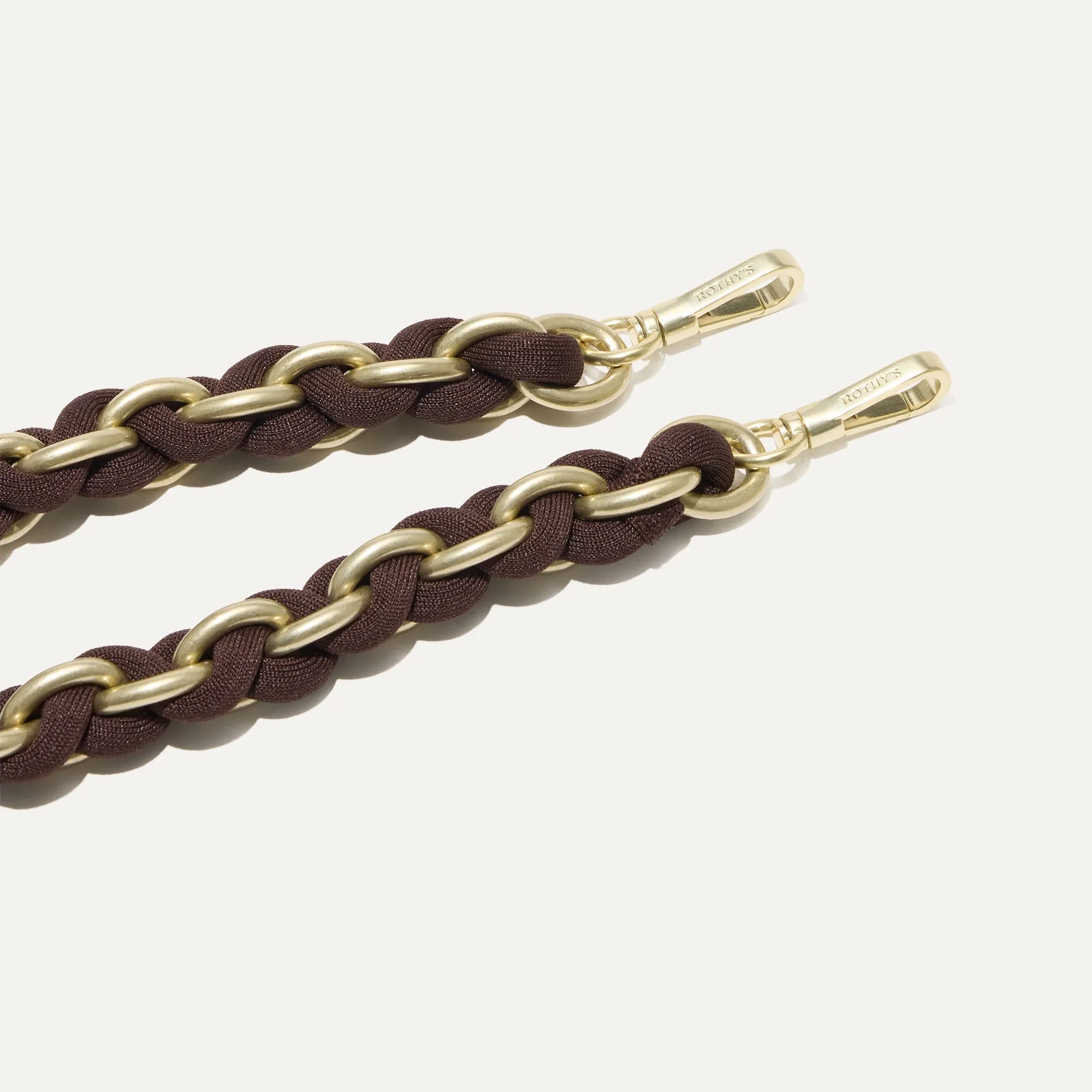 The Shoulder Strap in Chocolate Chain