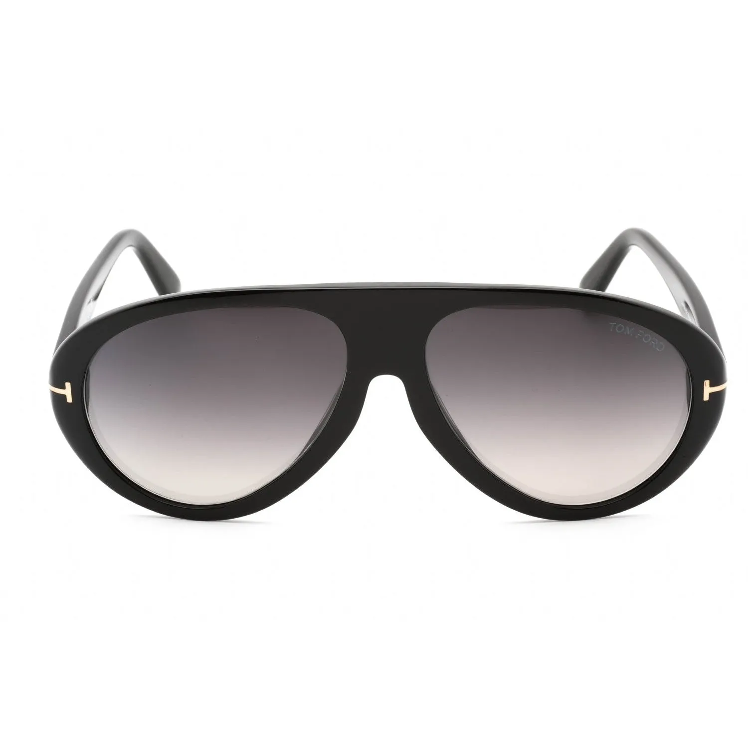 Tom Ford Camillo FT0988 Sunglasses Shiny Black / Gradient Smoke