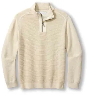 Tommy Bahama Tidemark Half Zip French Clay