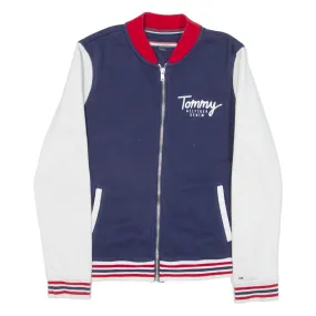 TOMMY HILFIGER Womens Bomber Jacket Blue XS