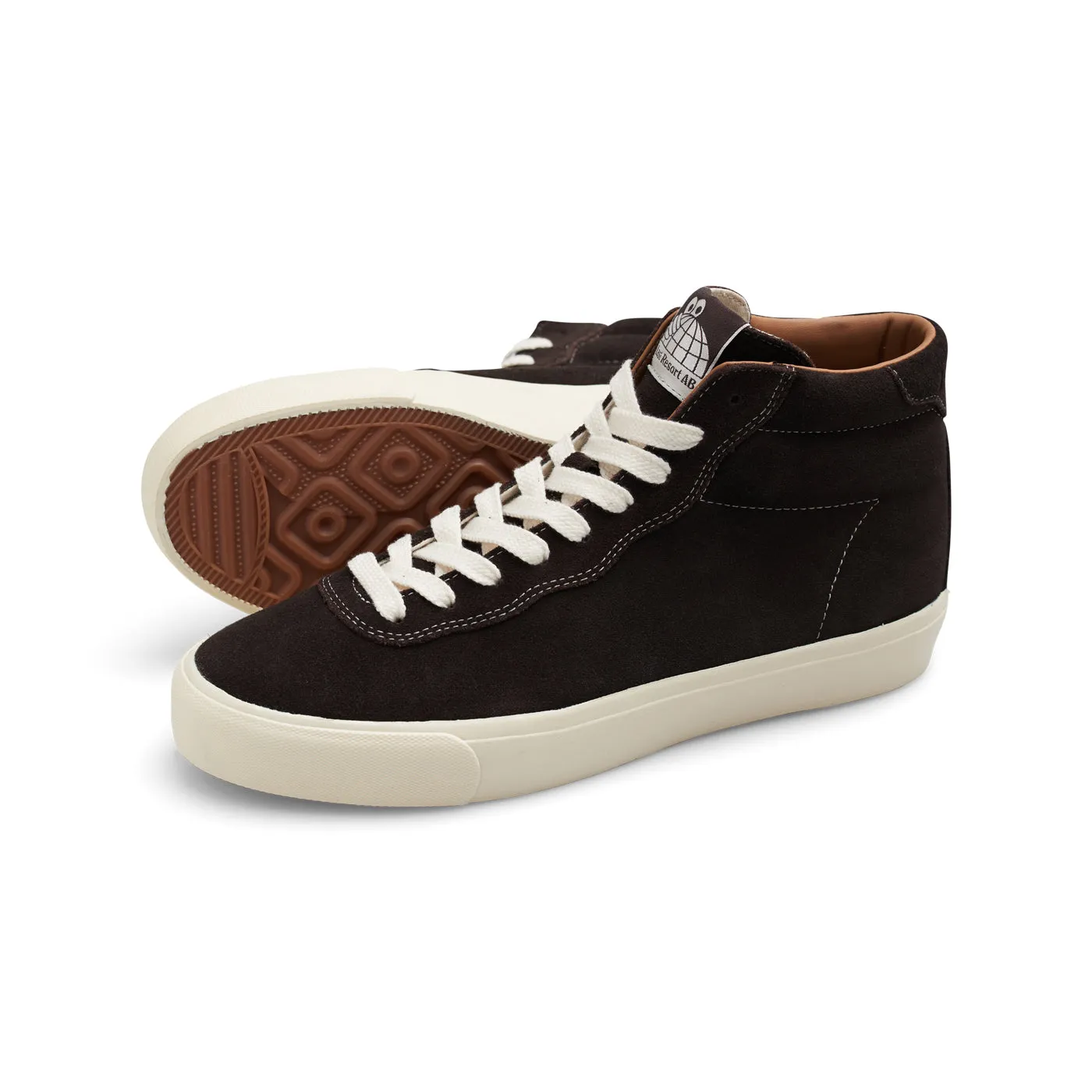 VM001-Hi Suede (Coffee Bean/White)