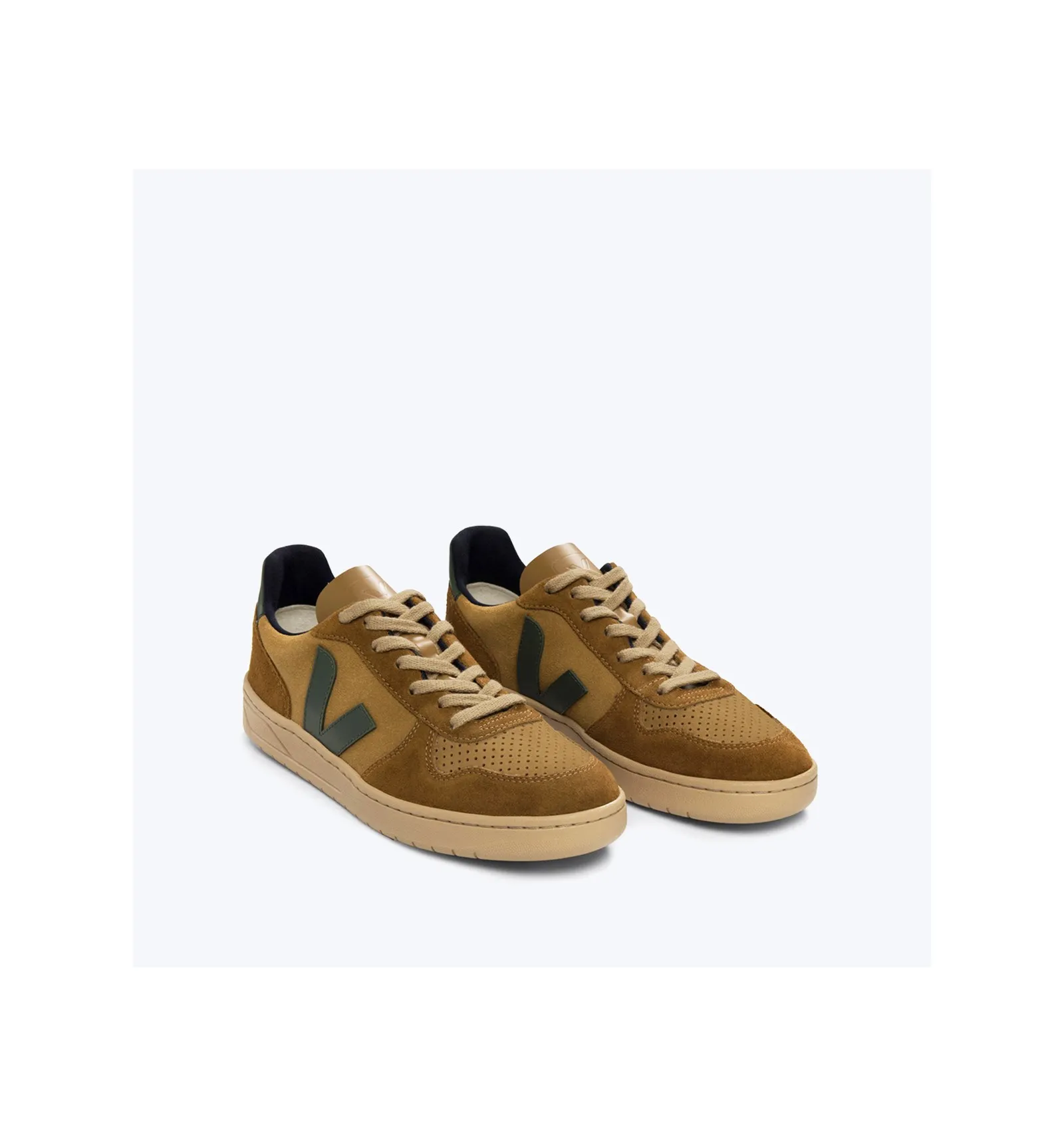 ZAPATILLAS V-10 SUEDE CAMEL CYPRUS VEJA